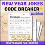 New Year Jokes Code Breaker Cryptogram