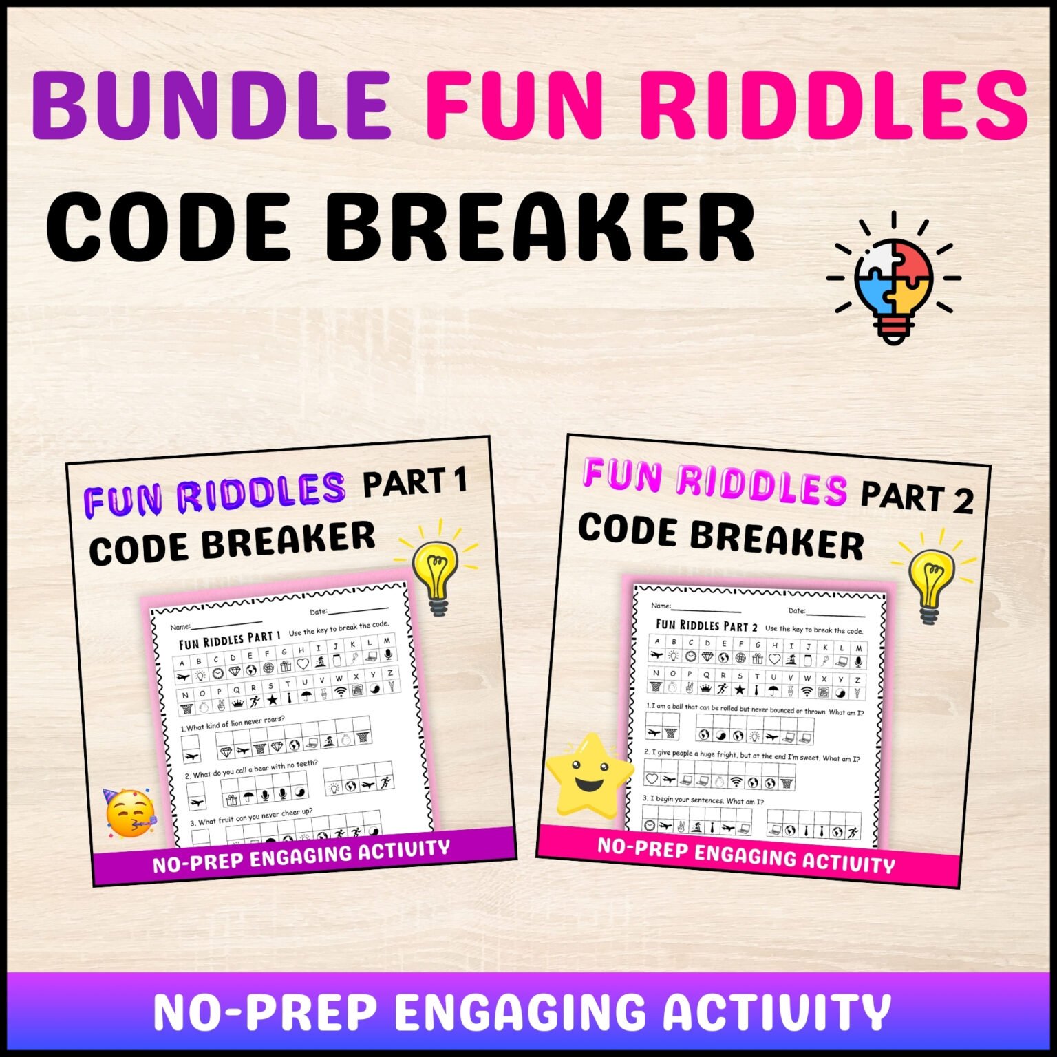 50 Exciting Riddles for Kids (with Answers) - teacherevercreative.com