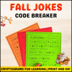 Fall Jokes Code Breaker