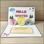 How To Make Winter Pop-up Card for Elementary Students