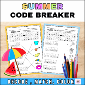summer code breaker freebie on sun safety