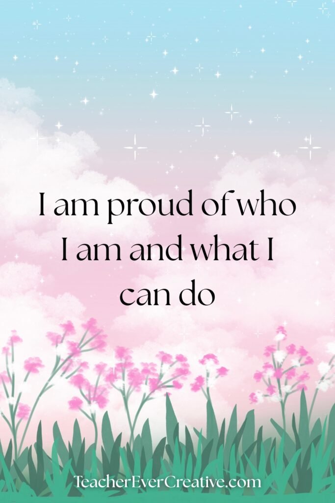 self-positive affirmations