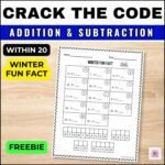 free printable winter worksheet for kids