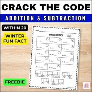 free printable winter worksheet for kids